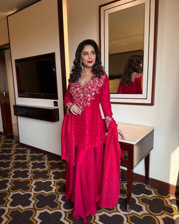 Embroidered Festive Ensemble