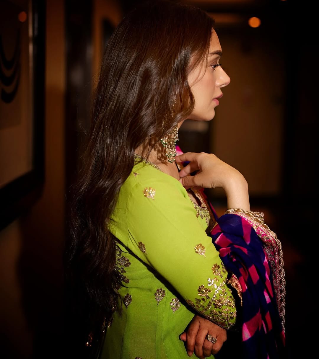 Pastel Pink Anarkali Ensemble
