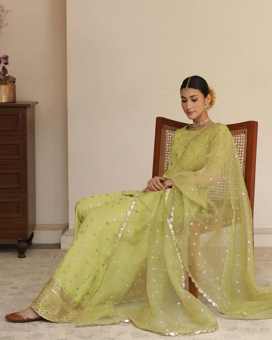 Organza suit pair